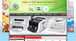 Desktop Screenshot of phuvinhphat.com