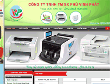 Tablet Screenshot of phuvinhphat.com
